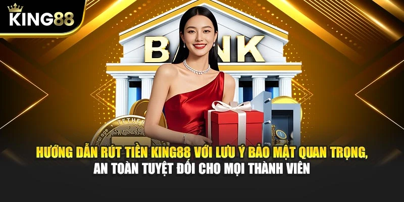 Hướng dẫn rút tiền King88 với lưu ý bảo mật quan trọng, an toàn tuyệt đối cho mọi thành viên